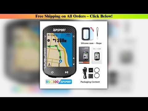 IGPSPORT Bsc300 Gps Bike Computer Wireless Speedometer GPS Navigation ANT Cadence Sensor IPX7