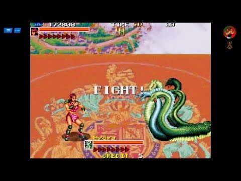 Mutant Fighter Amazoness Vs Hydra Brutal Boss Battle Retro Arcade Fighting Gameplay PS5🔥🐺🦸‍♀️😱🤔