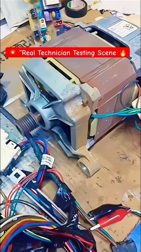 Technician Testing Automatic Washing Machine Panel | Real Result 🎛️#washingmachine #repairtutorial