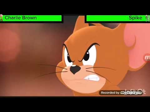 Charlie Brown vs Spike (Flushed Away) with Healthbars