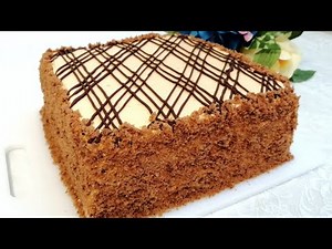 Tez Va Oson Usulda Tort Tayyorlash / Shokoladli Tort / Нежный Шоколадный Торт /CHOCOLATE CAKE