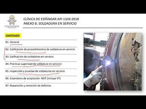 Anexo B. Soldadura en servicio. API 1104