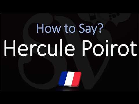 How to Pronounce Hercule Poirot? Agatha Chirstie's Belgian Detective Character Pronunciation