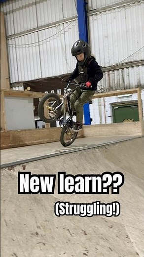 Learning BMX tricks!!!