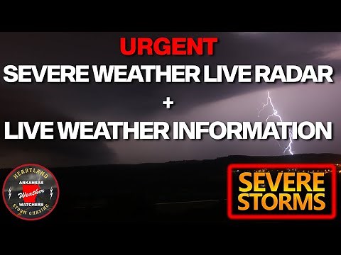 LIVE Arkansas Continuous Radar | Severe Weather Coverage | 7/21/23