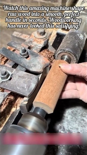 The Incredible Way Wooden Handles Are Made Fast