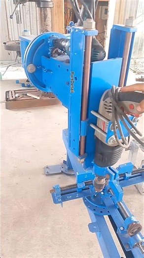 I introduce a drilling rotary machine Diy #detail #machine