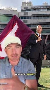Virginia Tech just got an anonymous donation to their athletics department for $75 MILLION