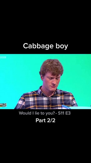 James Acaster Cabbage Comedy Moment - Would I Lie to You? S11 E3