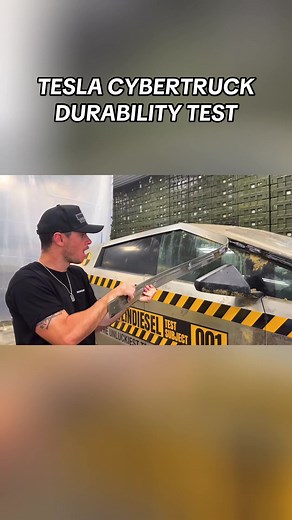 Tesla Cybertruck Durability Test