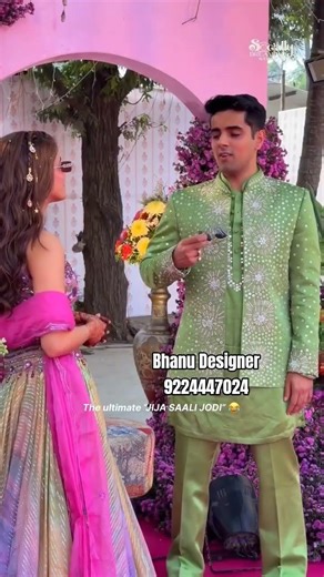 Jija🤵🏻 Vs Saali 💅🏻X Don No.1 Indian Wedding Fun | Indowestern Dresses for Men | Best Wedding Outfit