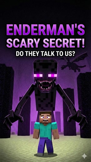 Enderman secret 😬! #facts #minecraft