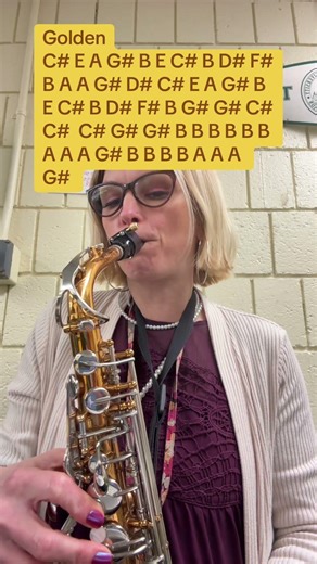 Golden #saxophone #golden #kpop #notes