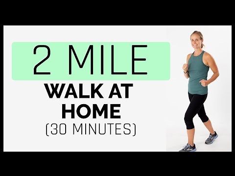 2 Mile Walk At Home Workout (30 Minutes)