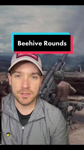 Direct fire artillery (beehive rounds) in the Vietnam War #militaryhistory #vietnamwar #artillery #military