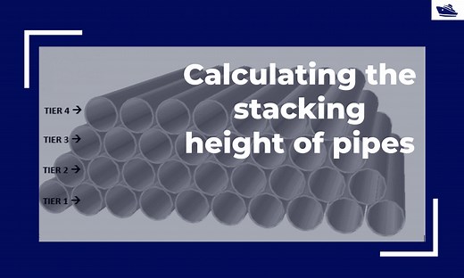 Calculating the maximum stacking height of pipes - TheNavalArch