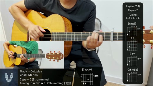 Magic - Coldplay Cover Guitar