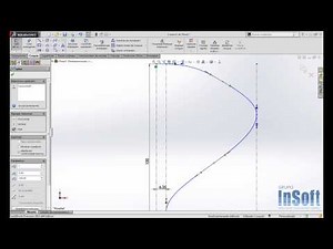 Tutorial como proyectar curva con Solidworks