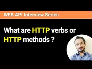 What are HTTP verbs or HTTP methods?