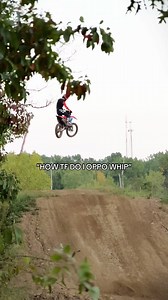 How to Oppo Whip on a Dirt Bike: Moto Whip, Turn Down & Steeze