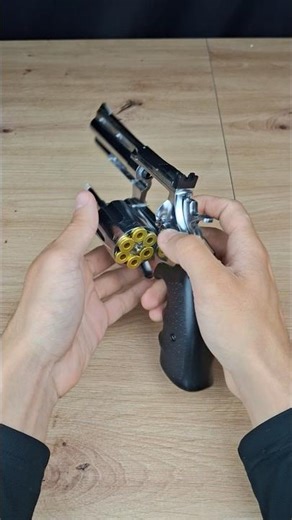 Revolver Airsoft 6 Rounds