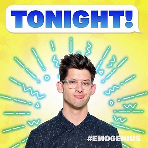 Join us! EMOGENIUS 👏 PREMIERES 👏 👏 TONIGHT 👏 9|8c on @GSN 👏 👏 @HunterMarch Emogenius bit.ly/GSNChannel | Game Show Network