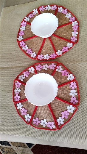 Wait till you see THIS Jute Table Mat 😍🔥 #diy