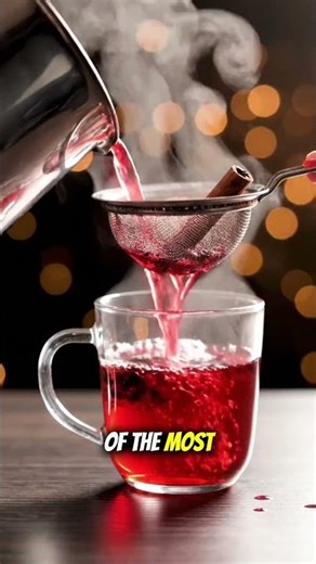 Clove Cinnamon Hibiscus Tea Traditional Herbal Drink #shorts