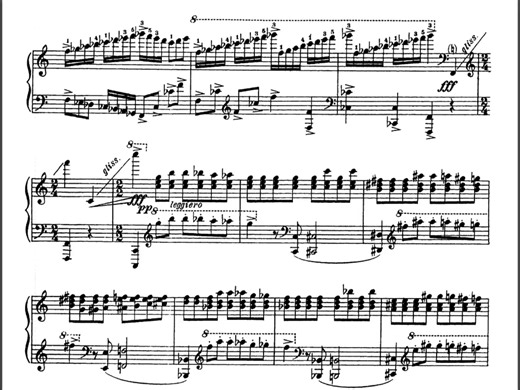 【普罗科菲耶夫】4 pieces Op.4 No.4 魔鬼的诱惑 Temptation