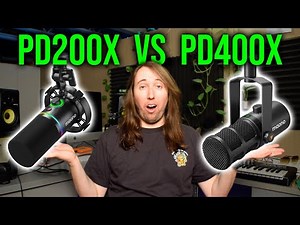 Maono PD200X vs PD400X USB/XLR Mic Comparison and Review!