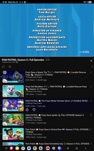 Paw patrol season 3 credits