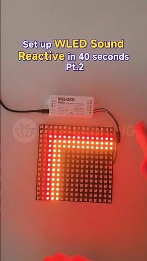 ✨Set up WLED Sound Reactive in just 40 seconds! pt.2✨
