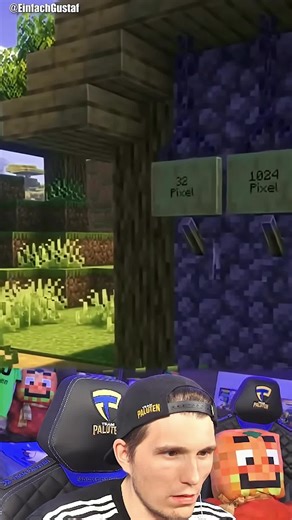 Minecraft in Real Life: Extrem hochauflösende Texturen