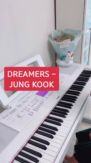 Dreamers by Jung Kook Piano Tutorial