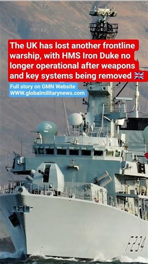 The United Kingdom loses another warship 🇬🇧