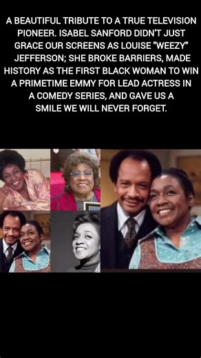 Remembering the Iconic Isabel Sanford 👑📺#IsabelSanford #TheJeffersons #shorts #video