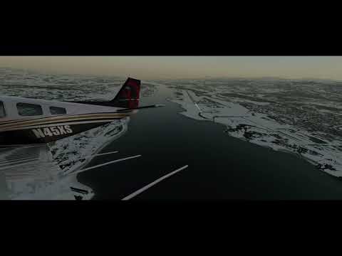 X-PLANE 12.4 b2 / BIEG (Egilsstadir) to BIAR (Akureyri)