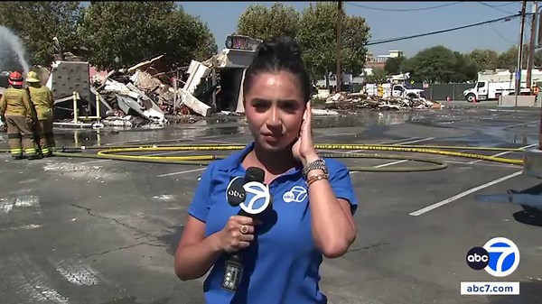 Massive fire destroys several historic Newhall businesses