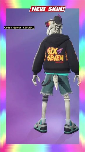 ↑ CLIQUE ICI ↑ | NEW SKIN THORAX | #shorts #skin #fortnite