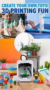 Easiest 3D Printer for Kids & Families #3dprinting