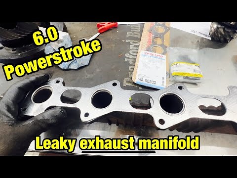 6.0 Powerstroke leaky exhaust manifold