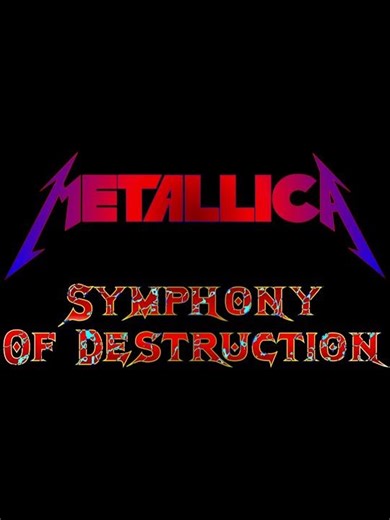 METALLICA - Symphony Of Destruction #metallica #music #metal #live #joke #megadeth #memes #mem #usa