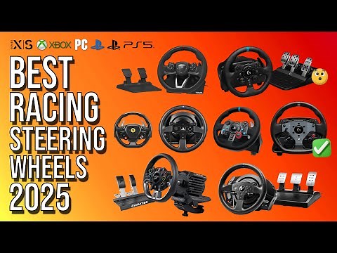 BEST RACING WHEEL (2025) FOR PC, PS5, PS4, XBOX SERIES X & S | TOP 5 SIM RACING WHEELS FOR CONSOLE