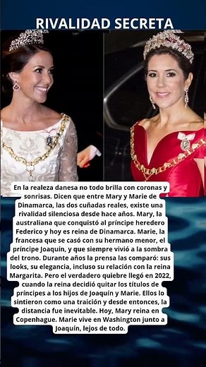 🔥 Reinas, celos y títulos perdidos: el drama oculto de la corona danesa