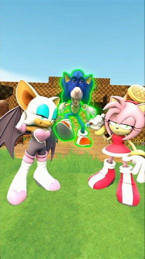 AMY or ROUGE ALL SIZE SHIN SONIC TAPES GIRL Garry’s Mod (Perfect Outlines)