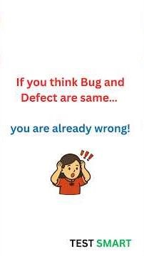 What is the difference between Bug and Defect?| QA Interview Questions