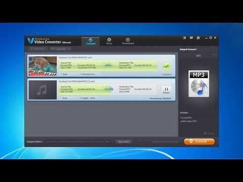 Convert MP4 or WMA to MP3 in a Few Clicks