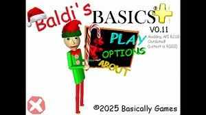Baldi's Basics Plus Christmas Edition (BB+圣诞节模组) V0.13 Gameplay