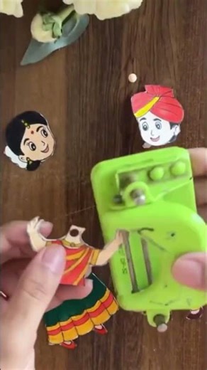 👉 DIY Paper Puppet with Funny Voiceover 😂 | Easy Craft for Kids #Shorts