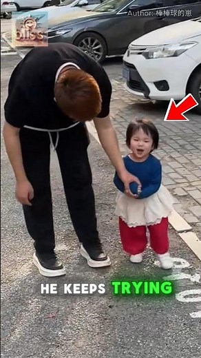 Adorable Little Girl Is Mad at Her Dad for Not Hugging Her Right Away! 😅❤️